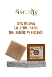 Naturix Ballı Sütlü Nemlendirici Besleyici Sabun 125 g - Thumbnail