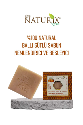 Naturix Ballı Sütlü Nemlendirici Besleyici Sabun 125 g - 2