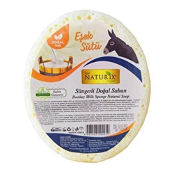 Naturix Süngerli Doğal Eşek Sütü Sabun 150 g - Naturix