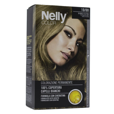 Nelly Color Hair Dye Platinum Blonde 10/00- Platin Sarı 10/00