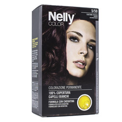 Nelly Color Hair Dye Auburn 5/50- Kumral 5/50 - Nelly Professional