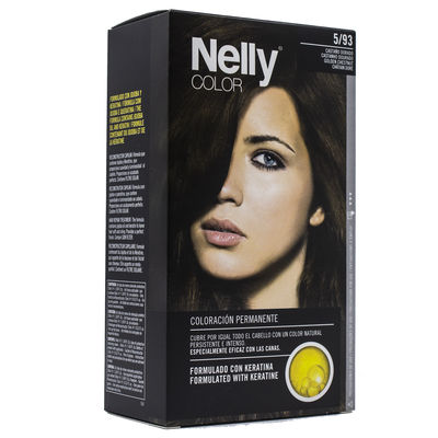 Nelly Color Hair Dye Golden Chestnut 5/93- Altın Kestane 5/93