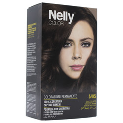 Nelly Color Hair Dye Chocolate Brown 5/95- Çikolata Kahvesi 5/95 - Nelly Professional