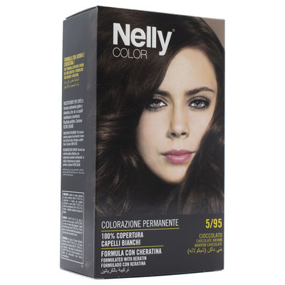 Nelly Color Hair Dye Chocolate Brown 5/95- Çikolata Kahvesi 5/95