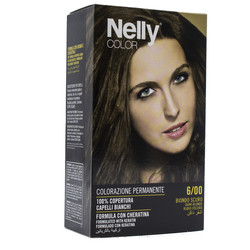 Nelly Professional - Nelly Color Hair Dye Dark Blonde 6/00- Koyu Sarı Saç Boyası 6/00