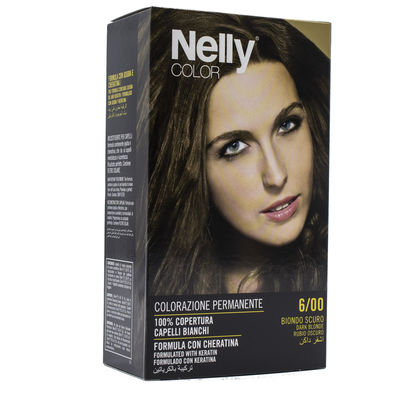 Nelly Color Hair Dye Dark Blonde 6/00- Koyu Sarı Saç Boyası 6/00