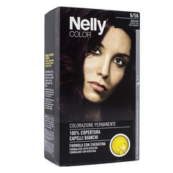 Nelly Color Hair Dye Scarlet Red 6/56- Kızıl Kırmızı Saç Boyası 6/56 - Nelly Professional