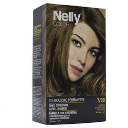 Nelly Color Hair Dye Medium Blonde 7/00- Orta Sarı Saç Boyası 7/00 - 1