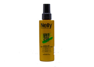 Nelly Professional Gold 24K 11+1 Hair Treatment All In one- 24K 11+1 Saç Bakım Ürünü 150 ml - 1