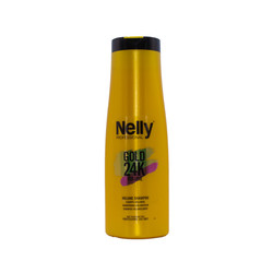 Nelly Professional - Nelly Professional Gold Volume 24K Shampoo- 24K Hacim Veren Şampuan 400 ml