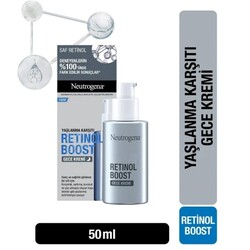 Neutrogena Retinol Boost Yaşlanma Karşıtı Gece Kremi 50 ml - Thumbnail