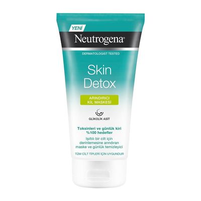 Neutrogena Skin Detox Arındırıcı Kil Maske 150 ml