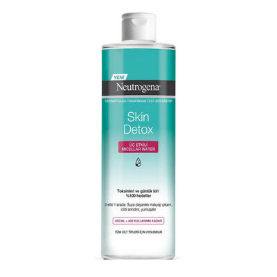 Neutrogena Skin Detox Makyaj Temizleme Suyu 400 ml