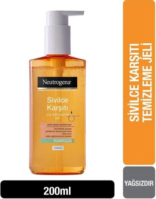 Neutrogena Visibly Clear Sivilce Karşıtı Yüz Temizleme Jeli 200 ml