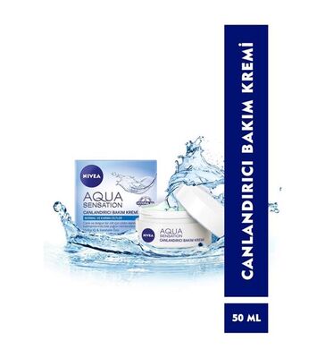 Nivea Aqua Sensation Canlandırıcı Bakım Kremi 50 ml