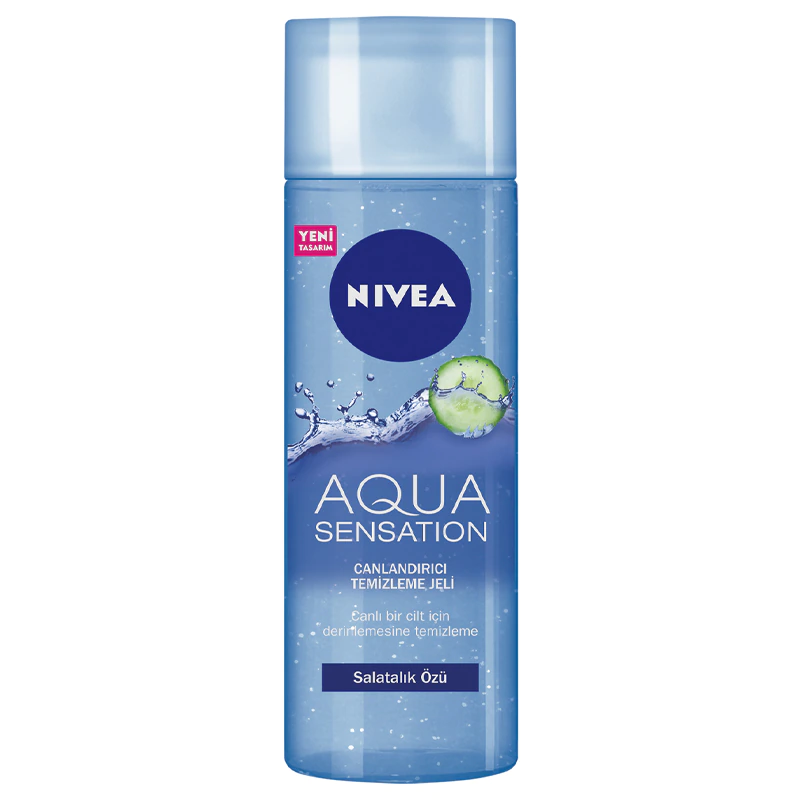 Nivea - Nivea Aqua Sensation Canlandırıcı Temizleme Jeli 200 ml