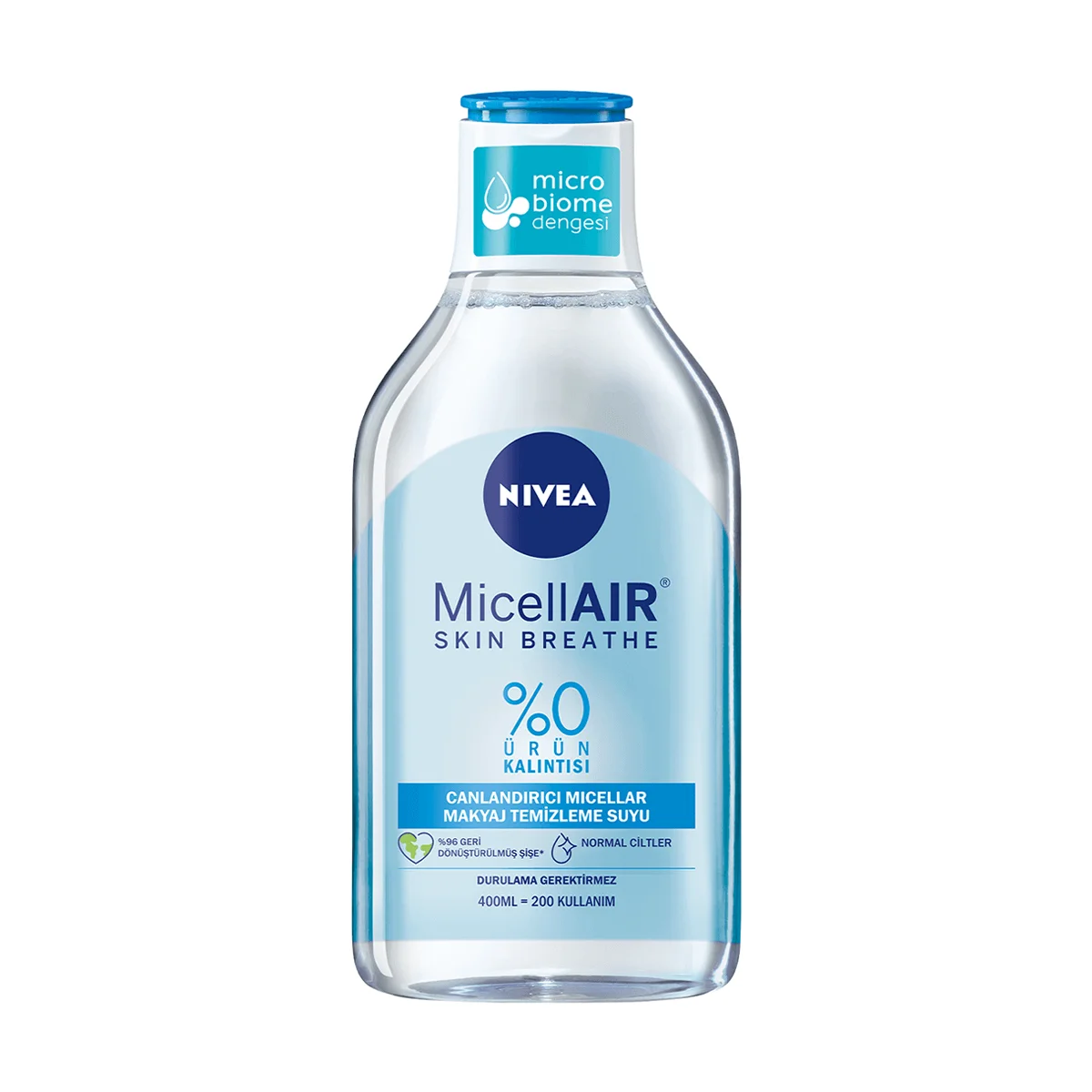 Nivea Micellar Makyaj Temizleme Suyu Normal Ciltler 400 ml - 1