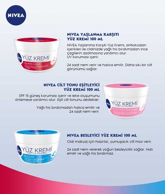 Nivea Visage Besleyici Yüz Kremi 100 ml