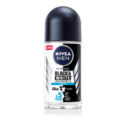 Nivea - Nivea Invisible Black & White Fresh Deodorant Roll-on 50 ml