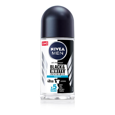 Nivea Invisible Black & White Fresh Deodorant Roll-on 50 ml