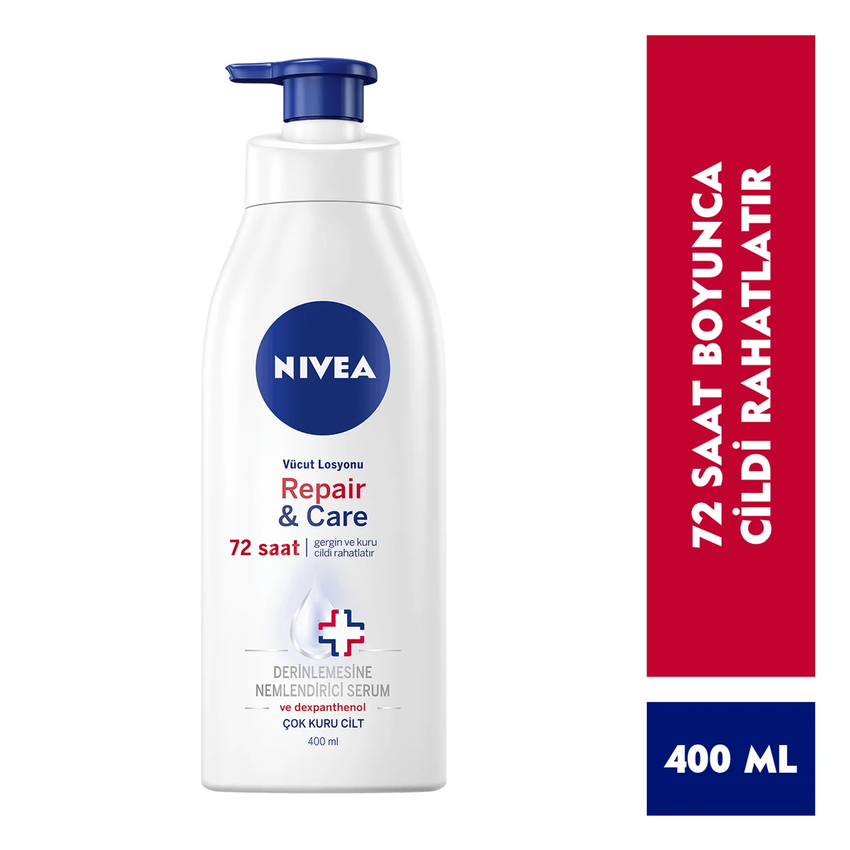 Nivea - Nivea Repair & Care Vücut Losyonu Çok Kuru Ciltler İçin 400 ml