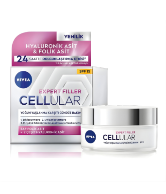 Nivea Hyaluron Cellular Filler + Sıkılaştırıcı Gündüz Kremi 50 ml - 1