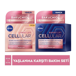 Nivea - Nivea Expert Lift Cellular Gelişmiş Yaşlanma Karşıtı Gündüz + Gece Bakım Kremi 50 ml