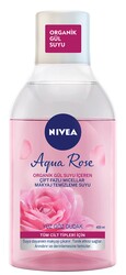 Nivea - Nivea Aqua Rose Çift Fazlı Makyaj Temizleme Suyu 400 ml