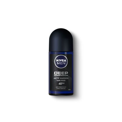 Nivea Men Deep Aktif Karbon Roll On 50 ml