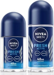 Nivea Fresh Active Roll on 50 ml + 25 ml Roll On Set - Nivea