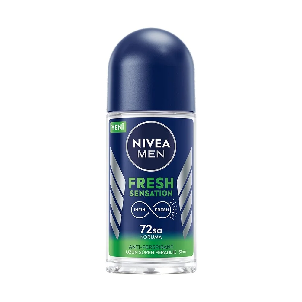 Nivea Men Fresh Sensation Roll On 50 ml - Thumbnail