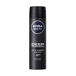 Nivea Men Deep Aktif Karbon Deodorant 150 ml - Nivea