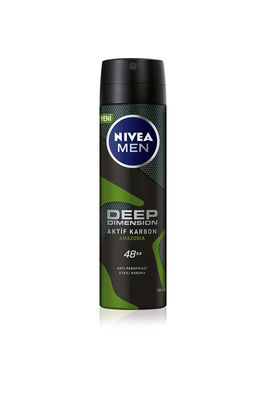 Nivea Deospray For Men Deep Dimension Amazonia 150 ml - 1