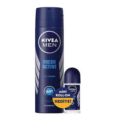 Nivea Men Fresh Active Deodorant Set 150 ml + 25 ml - 1