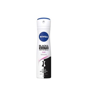 Nivea Deospray Invisible Black&Whıte Clear Women 150 ml - 1