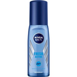 Nivea Men Fresh Active Deodorant Pompalı Sprey 75 ml - Nivea