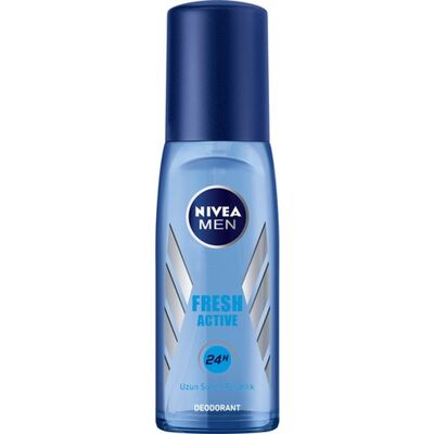 Nivea Men Fresh Active Deodorant Pompalı Sprey 75 ml - 1