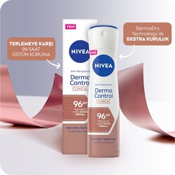 Nivea Derma Control Clinical Kadın Deodorant 150 ml - Thumbnail