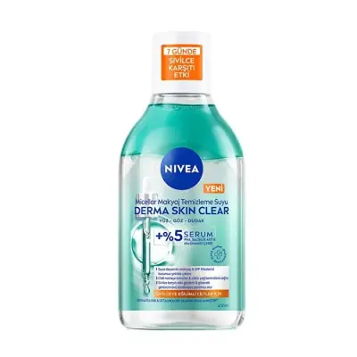 Nivea Derma Skin Clear Micellar Water Makyaj Temizleme Suyu 400 ml - 1