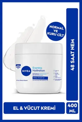 Nivea El ve Vücut Bakım Kremi Yoğun Nemlendirici 400 ml - 2