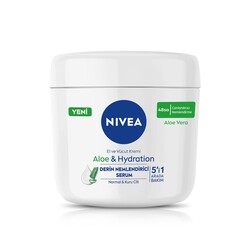 Nivea - Nivea Aloe Vera El ve Vücut Kremi 400 ml