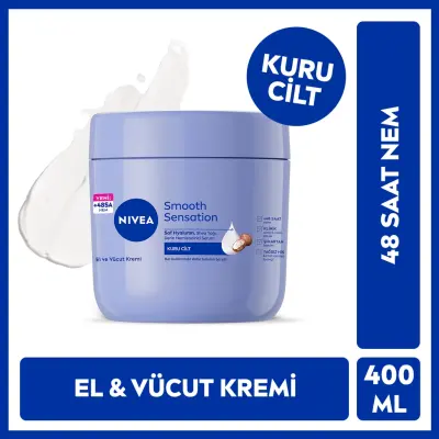 Nivea El ve Vücut Bakım Kremi Pürüzsüzleştirici 400 ml - 2