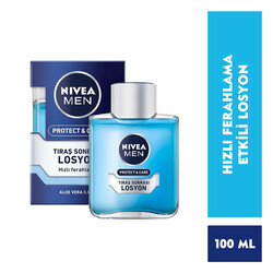 Nivea - Nivea Men Tıraş Sonrası Losyon Protect & Care 100 ml