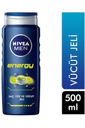 Nivea - Nivea Men Energy Erkek Duş Jeli 500 ml