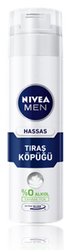 Nivea - Nivea Men Hassas Ciltler İçin Tıraş Köpüğü 200 ml