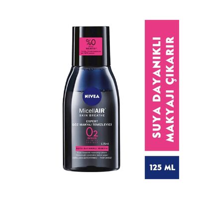 Nivea Micellair Expert Suya Dayanklı Göz & Makyaj Temizleyici 125 ml - 1