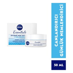 Nivea - Nivea Essentials 24 Saat Nem Takviyesi Canlandırıcı Gündüz Kremi 50 ml