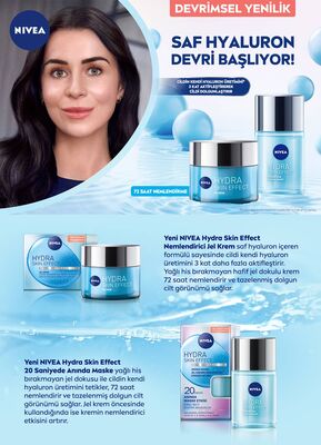 Nivea Hydra Skin Yüz Maskesi Nemlendirici 100 ml - 3