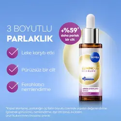 Nivea Luminous630 Skin Glow Anında Aydınlatıcı Serum 30 ml - 2