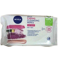 Nivea 3 ın 1 Kuru Cilt Temizleme Mendili - Nivea